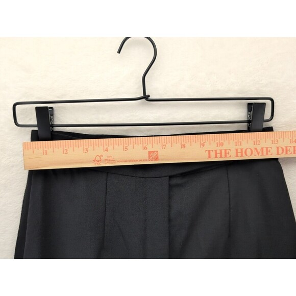 Lanvin Wool Blend Diamond Hook Closure Women's Pants Size 36/6 Made In Slovakia - Picture 3 of 16